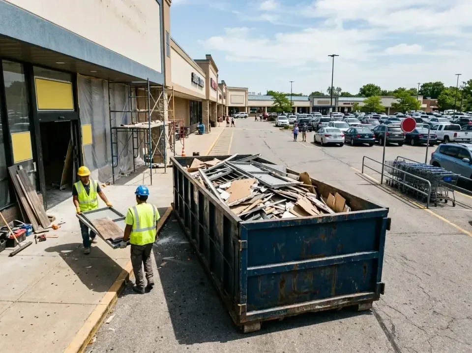 retail-store-renovation-debris-003 — frequently asked questions, Roll-off Dumpster Rentals in Raymore, MO